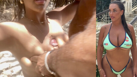 Alanna Pow BG Quick Titjob and Ejac Porn Video Leaks Borntobefuck