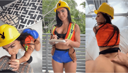 Emily Rinaudo Construction Worker Porn Video Leaked Borntobefuck