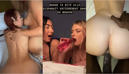 French Rap Queen BBC Threesome with Blond Friend Porn Video Leaked Borntobefuck