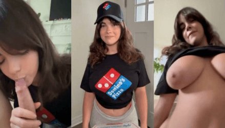 Salarrea Pizza Delivery Sextape Video Leaked Borntobefuck