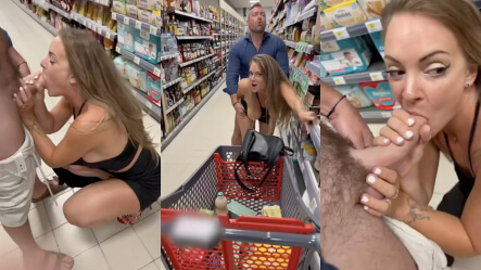 Tiffany Leiddi Fucks at the Supermarket Borntobefuck