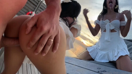 Angela Doll Travel to Maldives Sextape Video Leaks Borntobefuck