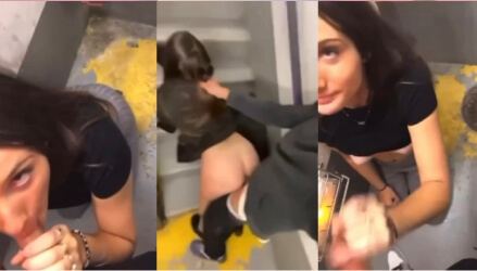 Anna Lola 92i BG Stairwell Porn Video Leaked Borntobefuck