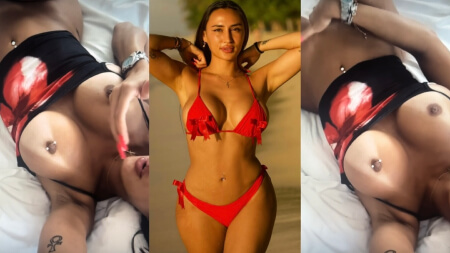 Astrid Nelsia Bare Breasts and Pussy Rubbing Masturbation Video Leaks Borntobefuck
