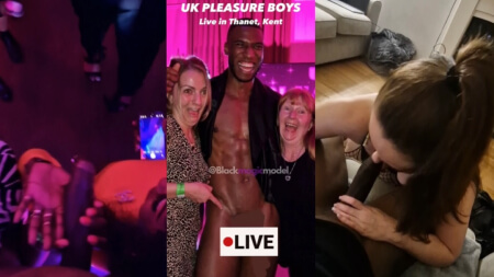 Blackmagicmodel with UK Pleasure Boys Show in Thanet Kent British BBC Porn Video Leaks Borntobefuck