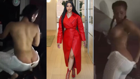 Cardi B Bare Breasts Twerking Nude Video Leaks Borntobefuck