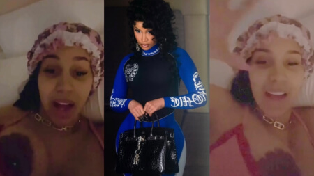 Cardi B Shows Her Huge Nipple Areolas on Insta Live Nude Video Leaks Borntobefuck