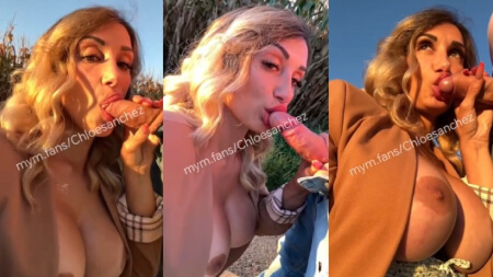 Chloe Sanchez BG Roadside Blowjob Porn Video Leaks Borntobefuck