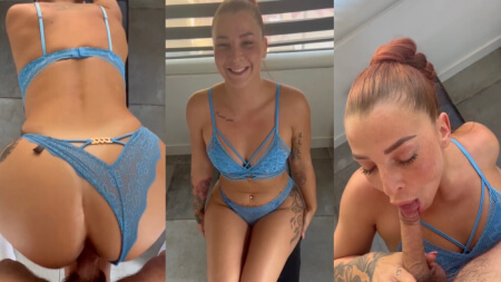 Evy Melaa Blue Lingerie Porn Video Leaks Borntobefuck