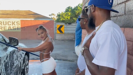 Hayley Davies BGG Car Wash Babe Takes Double BBC Penetration For Extra Cash Porn Video Leaks Borntobefuck