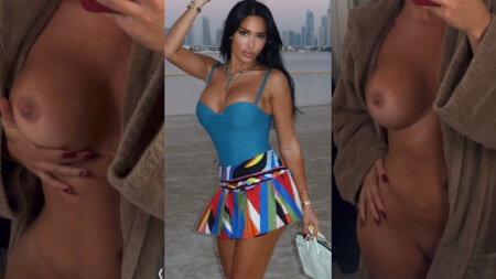 Leana Zaoui Hot Bathrobe Nude Video Leaks Borntobefuck