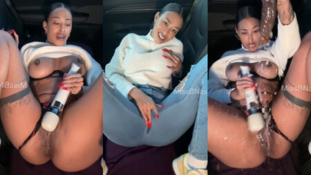 Missbnasty Car Backseat Night Squirt Masturbation Video Leaks Borntobefuck