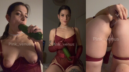 Pink_venus Anal Vegetable Challenge Masturbation Video Leaks Borntobefuck