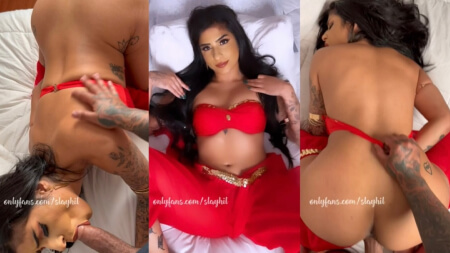 Slayhil BG Punjabi Traditional Red Outfit Porn Video Leaks Borntobefuck