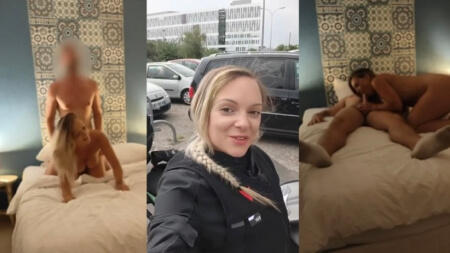 Tiffany Leiddi Gourmandise N26 David from Nanterre (92) Sextape Video Leaks Borntobefuck
