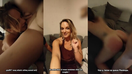 Tiffany Leiddi Gourmandise N29 Pénélope and Alan from Melun (77) Sextape Video Leaks Borntobefuck