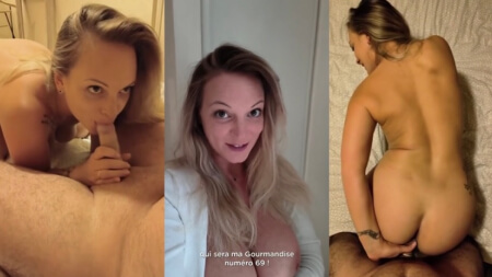 Tiffany Leiddi Gourmandise N69 Allan from Vannes (56) Sextape Video Leaks Borntobefuck