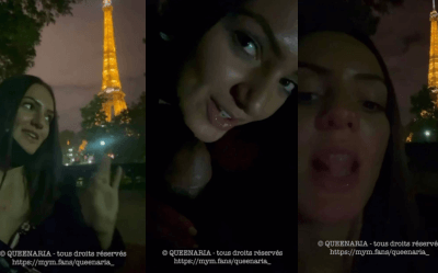 Queenaria Sucks an Unknown Next to the Eiffel Tower Video Leaked 
 Post Views: 110,444
