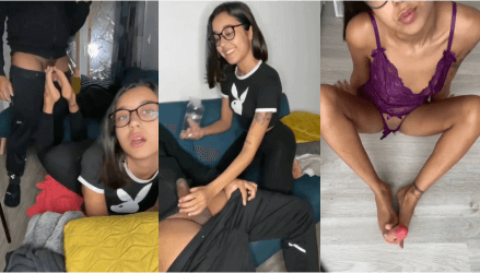Layafeet First Date and Training Footjob Porn Video Leaked