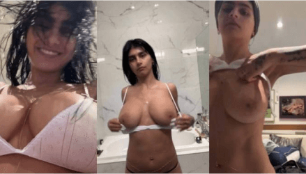 Mia Khalifa Post Shower Tease Video Leaked 
 Post Views: 4,549