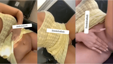 Leana Zaoui Masturbation on a Balcony Video Leaked