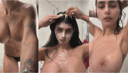 Mia Khalifa 40min Skin Care Video Leaked