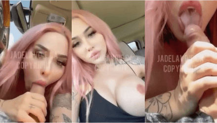 Jade Lavoie Car Blowjob Porn Video Leaked