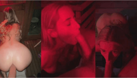 Madison Moores Sauna Anal Sex Video Leaked