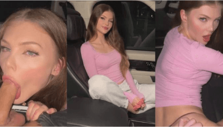 Mila Sobolov Car Sextape Video Leaked