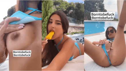 Elodie_xoxo Poolside Masturbation Video Leaked