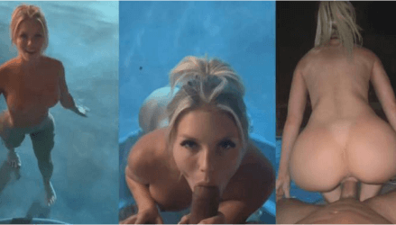 ScarlettKissesXO Pool Sextape Video Leaked