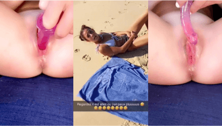 Cleopatre_off Crab Beach and Pink Dildo Fuck Porn Video Leaked