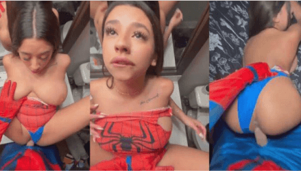 Sariixo Spider Girl Sextape Video Leaked